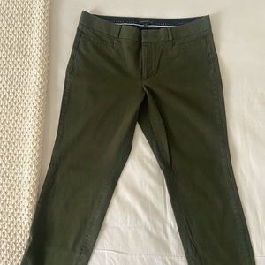 Dark green Banana Republic Ankle Pants